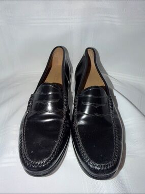 Women’s Weejuns Black Leather Penny Loafer